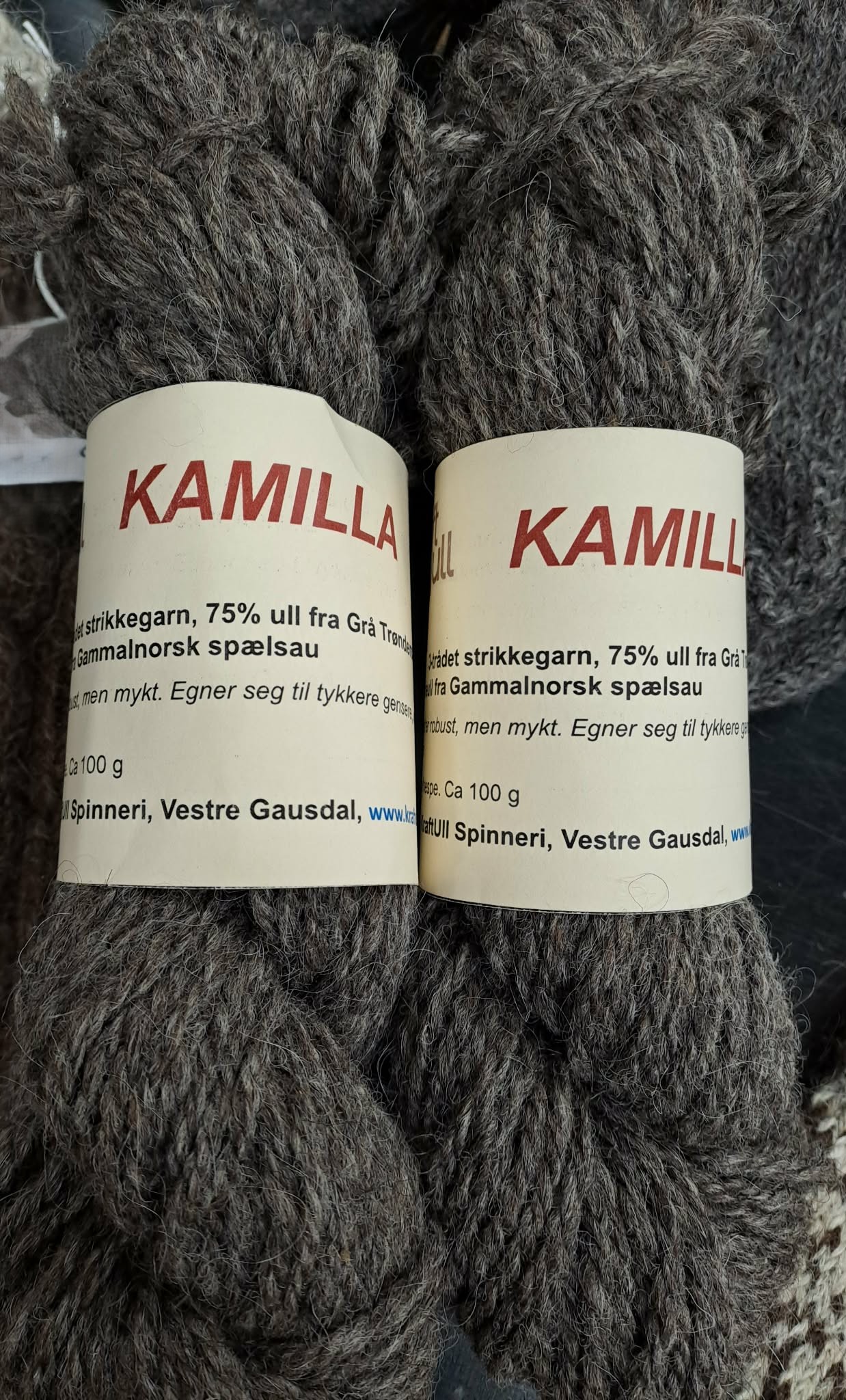 Gammalnorsk spælsau på beite - Kraftull